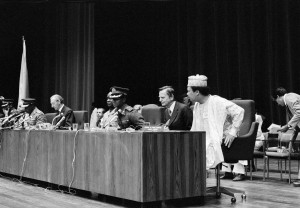 Apartheid conference in Lagos, 1977 