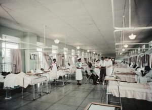 African nurses in action  at UCH Ibadan, 1959