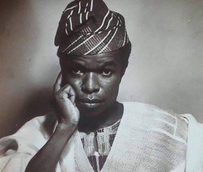 Photo of Abraham Adesanya in his younger days
