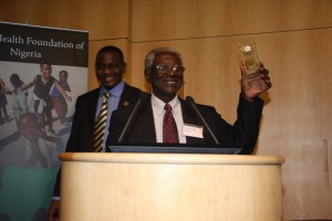 Adetokunbo Lucas, researcher, recognized in London