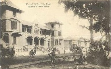 old photo of Bank of British West Africa c.1900