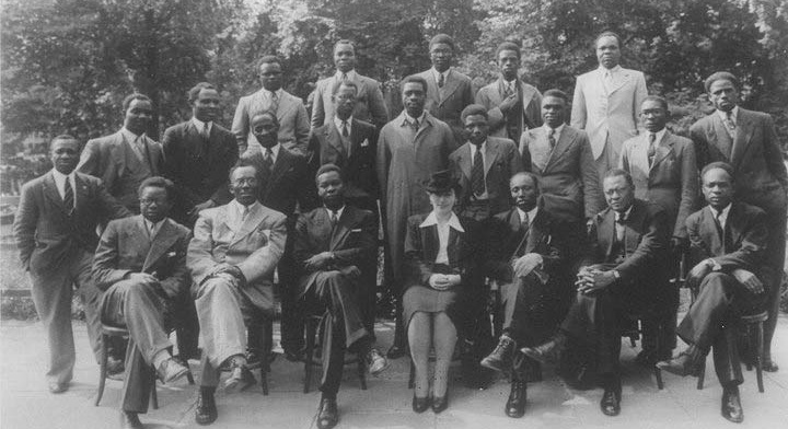 WASU members with Nkrumah of Ghana