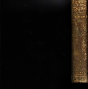 History of the Yorubas book by Samuel Johnson