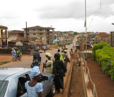 A road in Ijebu Igbo.