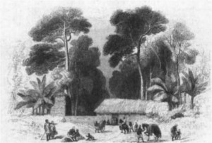 1855 photo of Ijebu town of Ipara
