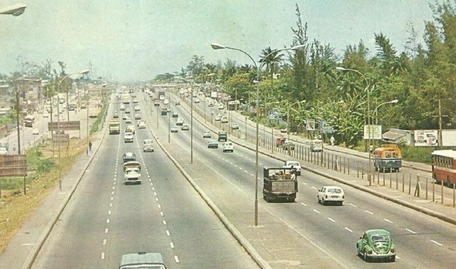 Ikorodu Expressway in the 1970s