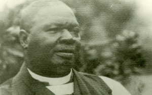 Dr. J.K. Randle at his garden