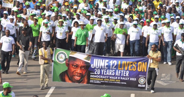 June 12 anniversary celebrated by Governor Amosun of Ogun