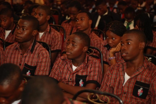 Pupils of Leadcity High School Ibadan