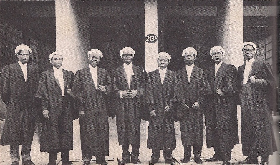 Lawyers, new from Laws School in the 1960s