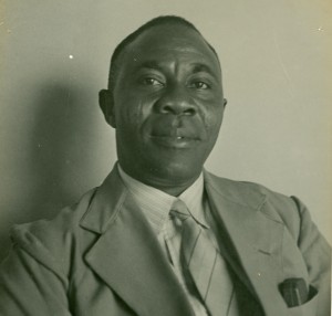 T.A. Odutola in suit in a 1948 photo