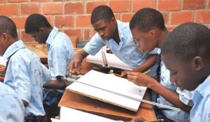 Technical Drawing class at Oluyole College