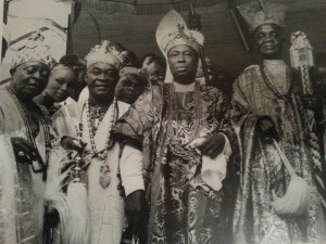 Obas in yorubaland meets c. 1950 
