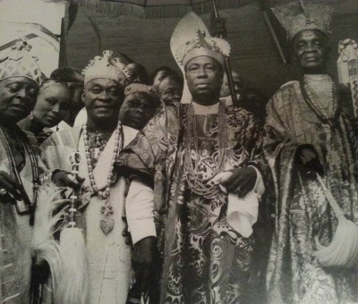 Obas in yorubaland meets c. 1950