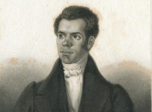 a drawing of Thomas Birch Freeman