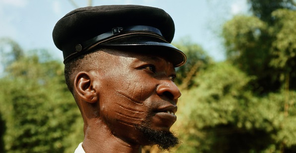 Man with Tribal Mark on his face