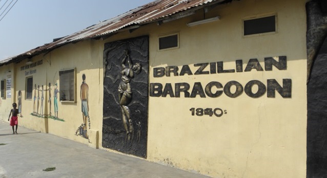Slaves cells called the Baracoon in Seriki's compound