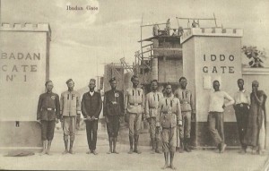 Ibadan gate- Iddo gate Native soldiers