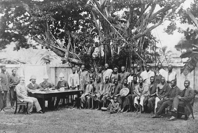 Peace Negotiations at Ibeku 1886