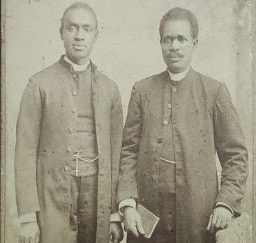 Josiah Jesse Kuti with fellow clergyman