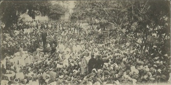 Lagos protest against land taxes 1895