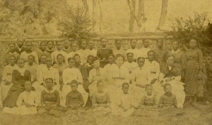 Gender education taught in Female Institute shown here, Lagos, 1886