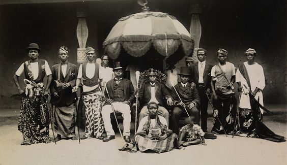 King JaJa of Opobo and Nana Olomu of Itsekiri-in-Council