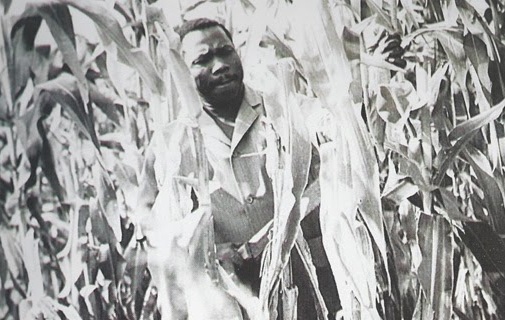 Obasanjo at his Ota farm.