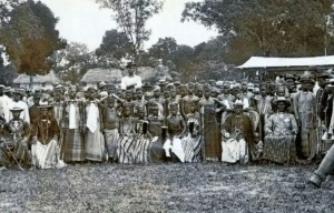 a group picture of some Itsekiri people