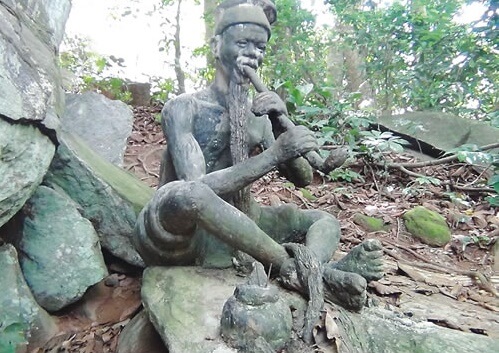 Fagunwa's work shown at Oke-Igbo forest