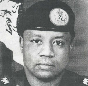 General IBB in uniform