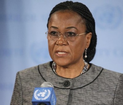 Joy Angela Ogwu in the UN