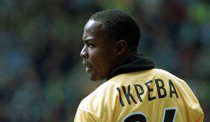 Victor Ikpeba on field