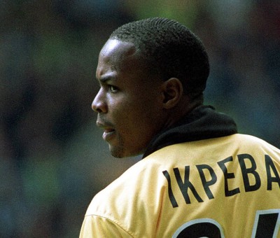 Victor Ikpeba on field