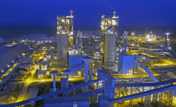 Dangote Cement plant at Obajana uses aboundant local Limestone deposits