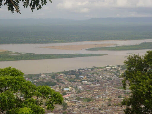 Lokoja confluence of Rivers Niger and Benue