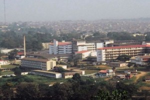 Lokoja capital city of Kogi State aerial view.