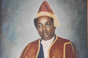 painting of professor Ade Ajayi